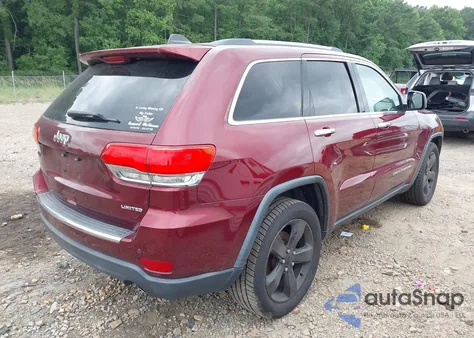 2016 Jeep Grand Cherokee Limited from USA, damaged, VIN 1C4RJEBG5GC500000